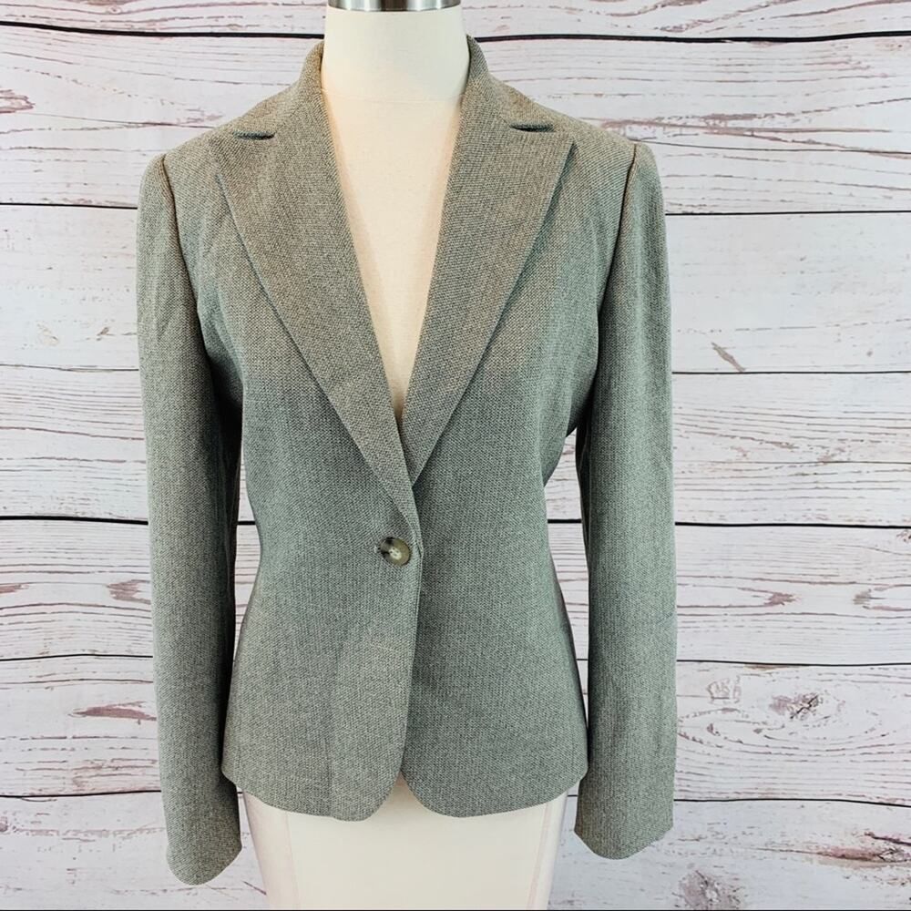 Calvin Klein grey jacket business professional